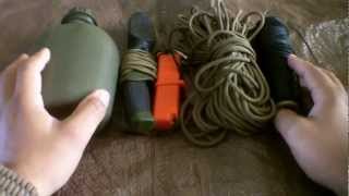 Basic Bushcraft Kit  The 5 Essentials [upl. by Ymmat]