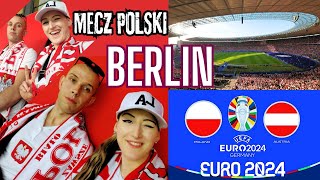 PONAD 50 TYSIĘCY POLSKICH KIBICÓW NA STADIONIE⚽REAKCJA POLAKÓW NA MECZ Z AUSTRIĄ⚽BERLIN EURO 2024🤍❤️ [upl. by Yllib]