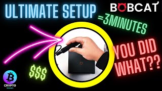 Bobcat Miner 300 Setup A Beginners Guide [upl. by Locke]