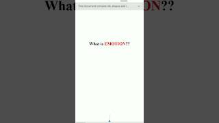 What is emotionpsychology emotions mentalhealthawareness officialpsy psychetruth [upl. by Alios753]