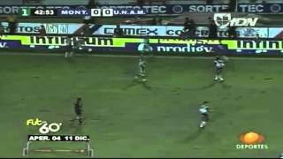 PUMAS CAMPEON Monterrey vs Pumas Final A04 11Dic2004 [upl. by Nueoht]