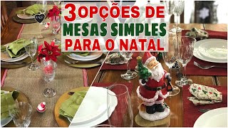 NATAL 2021 MESA POSTA NATAL 🎄 MESA POSTA PARA CEIA DE NATAL E OPÇÃO DE MESA PARA ALMOÇO NATALINO [upl. by Dimitry]