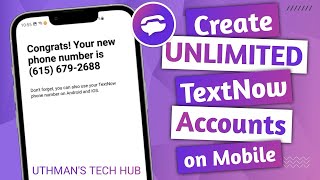 How to Download TextNow  Get Your FreeTexting and Calling App for 2024 [upl. by Aurlie27]