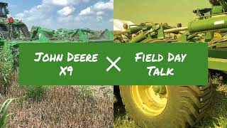 John Deere X9 Combine  Overview amp Demo  Field Day [upl. by Schonfeld]