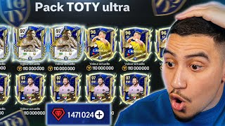 PACK OPENING UTOTY FC MOBILE  500K GEMS  300€ 😱 [upl. by Ahsiemak891]