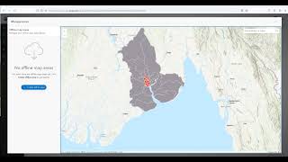 How to manage ArcGIS field maps offline areas in ArcGIS Online [upl. by Whalen]