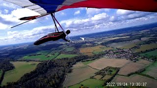 Hang Gliding Harting Down 24 September 2022 [upl. by Krum]