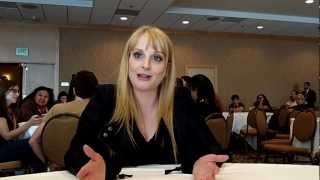 Interview With Melissa Rauch of CBS The Big Bang Theory at ComicCon 2012 [upl. by Joey]