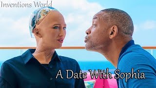 Sophia refused to Kiss Will Smith  Smiths Date With Sophia The Robot [upl. by Hailee]