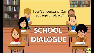 School Conversation School Dialogue [upl. by Machos]