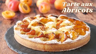 TARTE AUX ABRICOTS et CRÈME D’AMANDE  Recette Facile et Rapide [upl. by Atinnor]