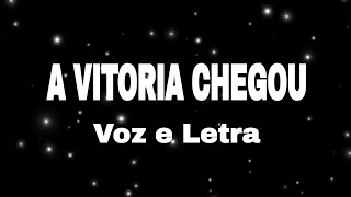 A VITORIA CHEGOU AURÉIA DOURADO  VOZ E LETRA [upl. by Erehc]