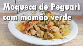 Moqueca de Peguari com mamão verde [upl. by Nigen989]