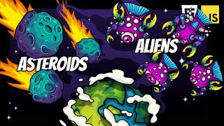 JavaScript Game Tutorial Planet Defense [upl. by Meadow801]