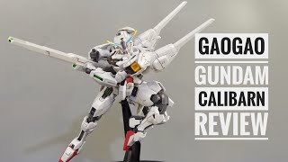 GAOGAO HG Gundam Calibarn Review [upl. by Ysnil460]