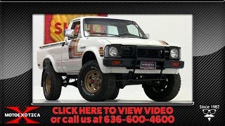 1981 Toyota 12ton 4x4 Pickup SOLD [upl. by Atimad335]