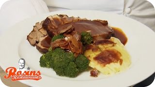 Rosins Restaurants  Rosins Rezept Schweinebraten mit Kartoffelgratin  kabel eins [upl. by Kain]