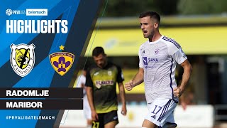 Radomlje 0  4 Maribor  1 krog 202324 PrvaLigaTelemach [upl. by Sethi]