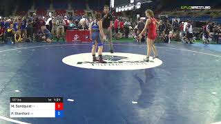 2018 USMCUSAW Cadet amp Junior Women FS NationalsCadet 127 Consi Of 8 2  Madison Sandquist TX [upl. by Soni]