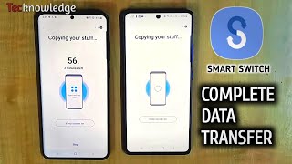 How To Transfer Old Phone Data To New phone  Smart Switch Samsung to Samsung  Samsung Smart Switch [upl. by Tobin]