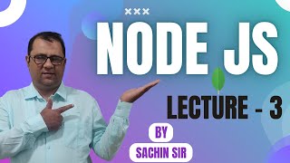 NODE JS  Lecture 3  nodejs javascript scalive [upl. by Kirima]