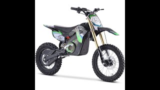 MotoTec 48v 1500w Pro Dirt Bike Unbox and Setup [upl. by Nylle289]