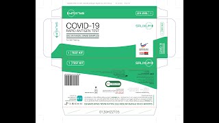 The Salixium COVID19 Rapid Antigen Test SalivaNasal Swab Samples [upl. by Anaud]