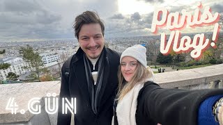 PARİS VLOG 4GÜN  Montmartre Ressamlar Tepesi Eyfel Arc De Triomphe’i gezdik 👨🏼‍🎨 [upl. by Nwahsram349]