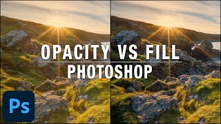 Opacity vs Fill in Photoshop [upl. by Aleafar]