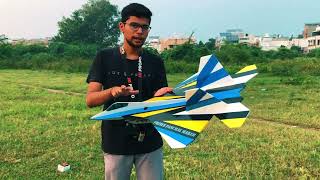 How To Fly RC F22 Raptor  RC Plane with Foam Board  aeroplane PRINCE PANCHAL MAKER [upl. by Vaas]