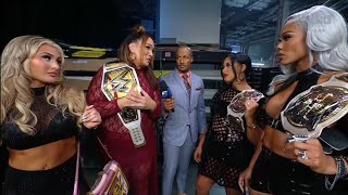 Bianca Belair Jade Cargill Nia Jax amp Tiffany Stratton SmackDown September 13 2024 [upl. by Otina]