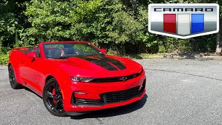 2024 Chevrolet Camaro Convertible 2SS POV Start Up Test Drive Walkaround and Review [upl. by Shellie]