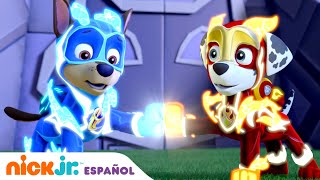 Paw Patrol Patrulla de cachorros  Mighty Pups recargados contra el malvado imitador  Nickelodeon [upl. by Ykvir]