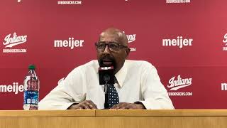 Mike Woodson – Postgame QampA Purdue [upl. by Milzie]