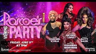 Kahanna Montrese  Roscoes RuPauls Drag Race All Stars 8 Viewing Party [upl. by Annayak]