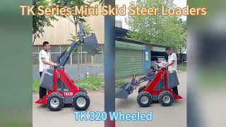 Epa Euro5 Mini Skid Steer Loader Diesel Mini [upl. by Konstantin]