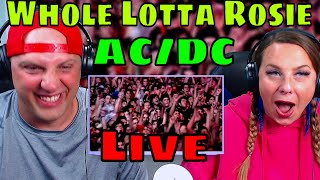 reaction to ACDC  Whole Lotta Rosie Live At River Plate December 2009 THE WOLF HUNTERZ REACTION [upl. by Eimorej953]