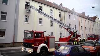 Wohnungsbrand in der Zollnerstraße Bamberg [upl. by Gauldin]