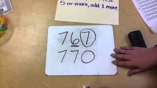 Rounding 3digit numbers to the nearest 10 [upl. by Eel]