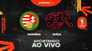 🔴 HUNGRIA X SUÍÇA – AO VIVO  1ª RODADA DA EUROCOPA – COM NARRAÇÃO [upl. by Eejan380]