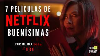 ¿No sabes qué ver 7 Buenas Películas Atrapantes en NETFLIX  Fotograma 24 con David Arce [upl. by Zaccaria75]