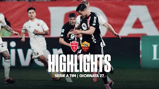 MONZA 1  4 ROMA  HIGHLIGHTS SERIE A TIM [upl. by Adnola]