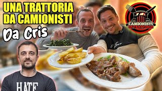 MANGIAMO IN UNA TRATTORIA DA CAMIONISTI a Fossato di Vico  Ristorante Cris [upl. by Olson]