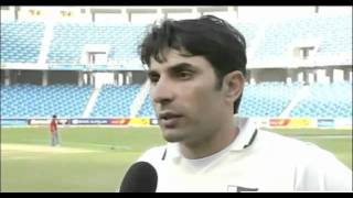 MisbahulHaq during Presentation Pakistan vs England [upl. by Imuyam201]