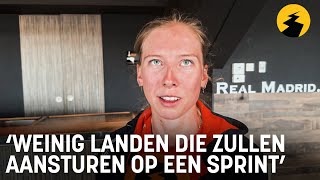 Lorena Wiebes houdt met alles rekening op EK “Weinig landen die zullen aansturen op een sprint” [upl. by Ynnod]