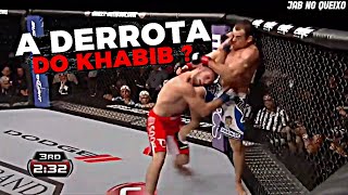 FALSO INVICTO A luta que MUITOS dizem que Khabib PERDEU [upl. by Namajneb]