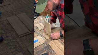 Salvaged Timber Resawed into Panels Rabbet and Dado Joinery Assembling a 2Drawer Box woodworking [upl. by Adnaerb987]