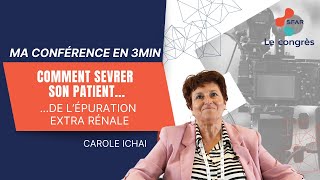 Comment sevrer son patientde l’épuration extra rénale  CICHAI  SFAR [upl. by Lodhia]