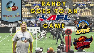 RANDY GOES TOAN ARENA FOOTBALL LEAGUE GAME [upl. by Chesna568]