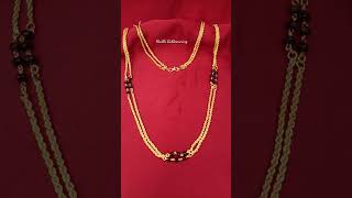 WhatsApp 9895245688 ഡബിൾ ലെയർ കരിമണി മാല double layer karimani chain [upl. by Whitver]